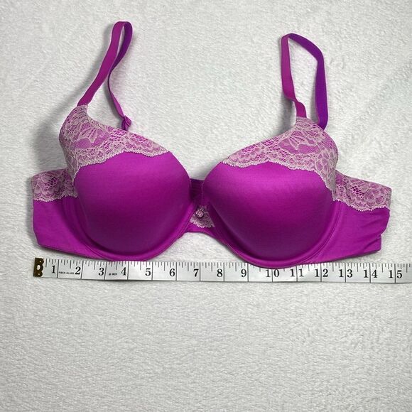 VICTORIA’S SECRET Lined Demi Padded Cup 36B Underwire Bra - Picture 5 of 8